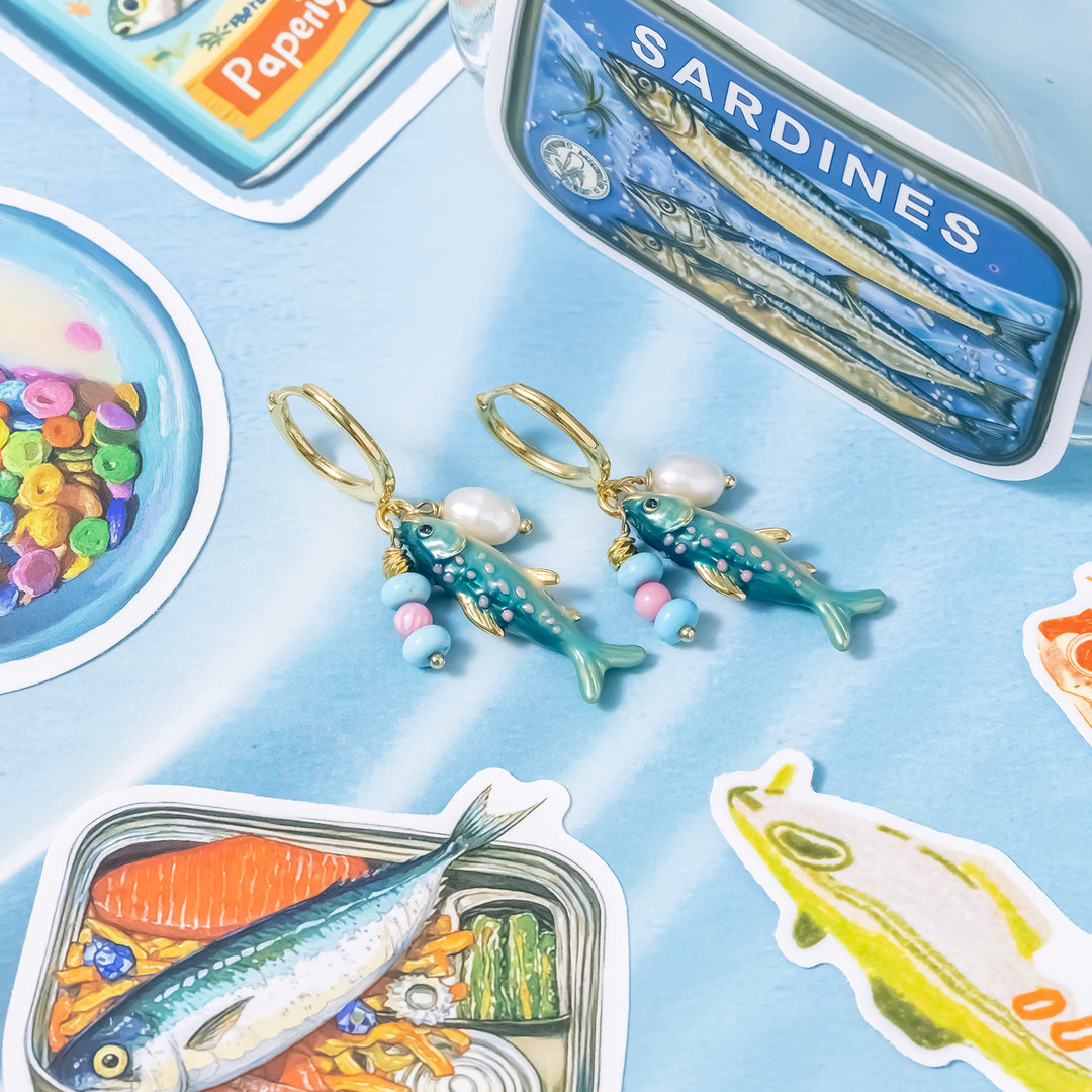 Sardine Earrings