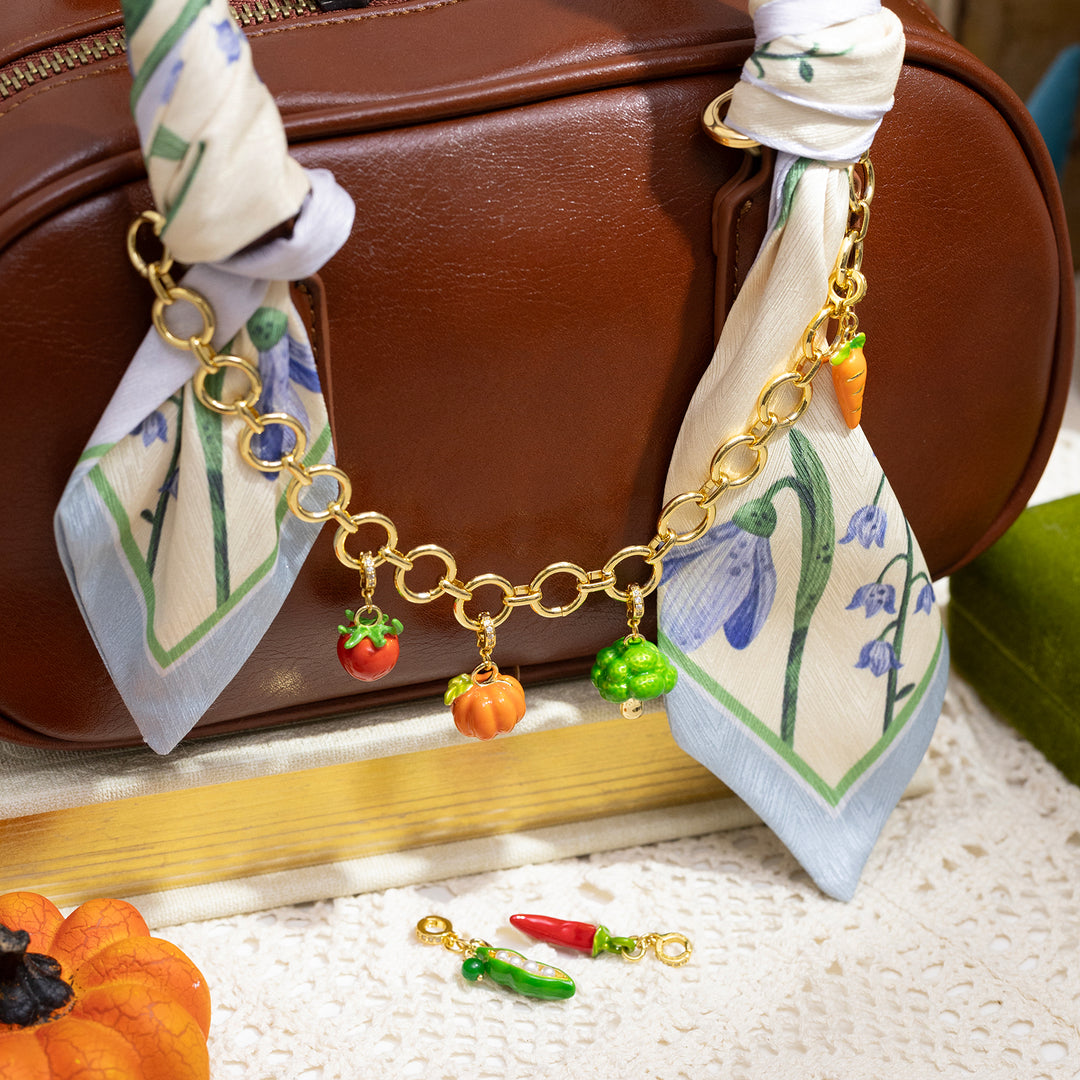 Statement Bag Charm Chain