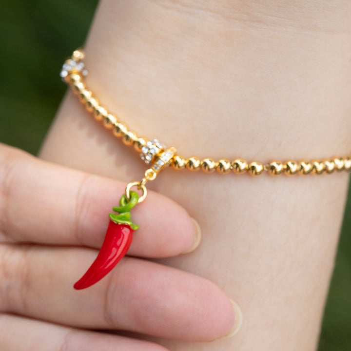 Chilli Beaded Bracelet Selenichast 