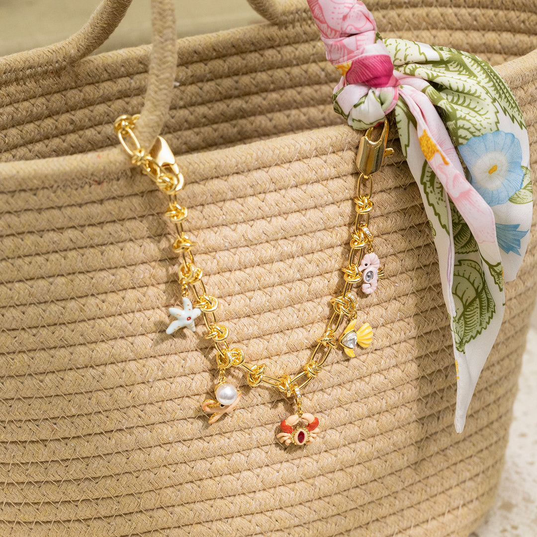 Knot Bag Charm Chain Selenichast