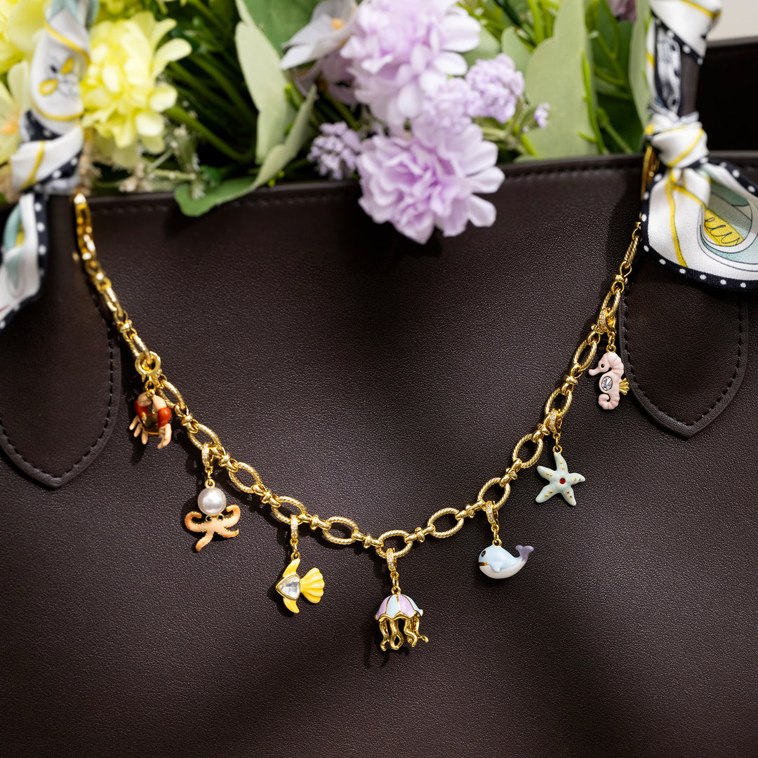 Selenichast Vintage Bag Charm Chain
