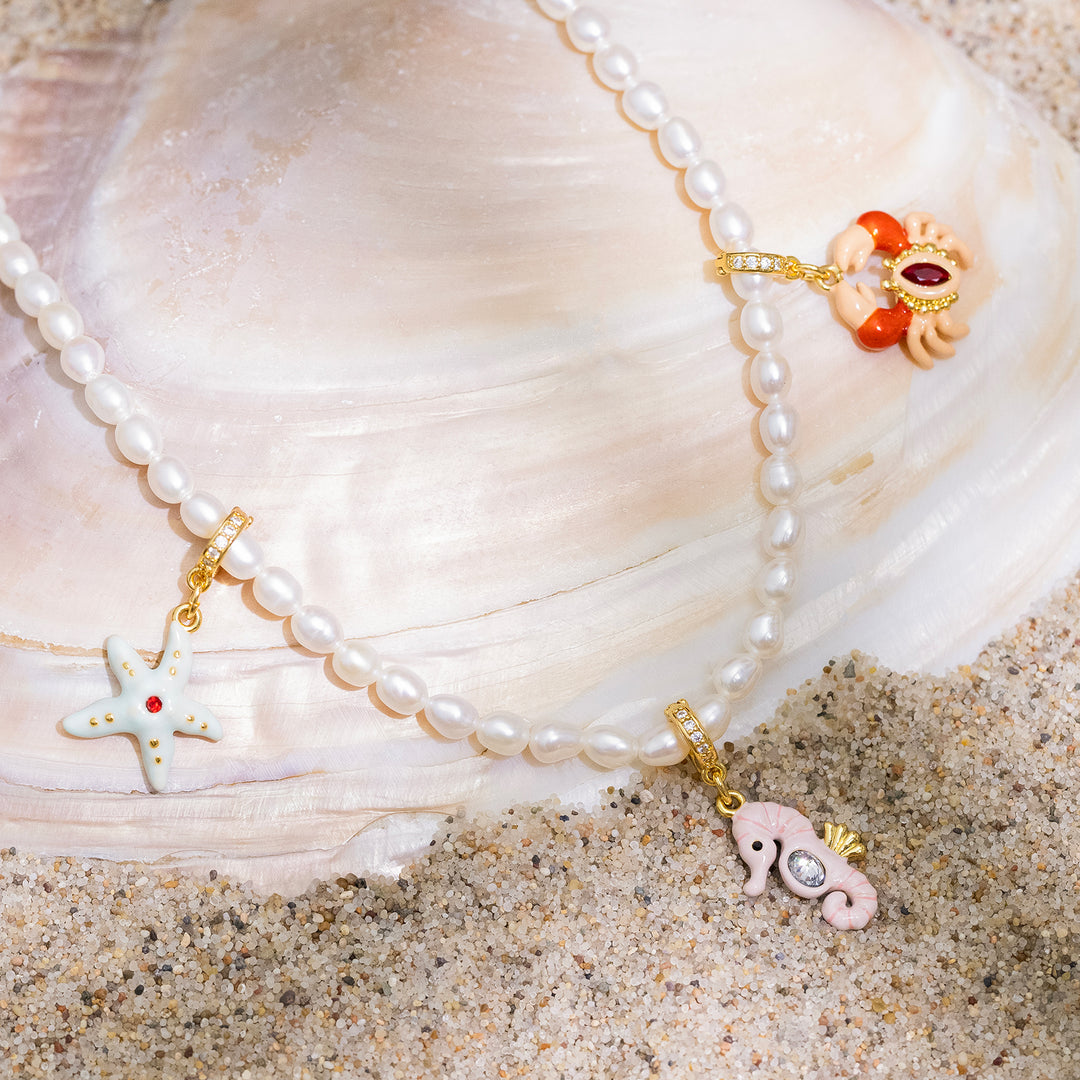 Pearl Charm Necklace