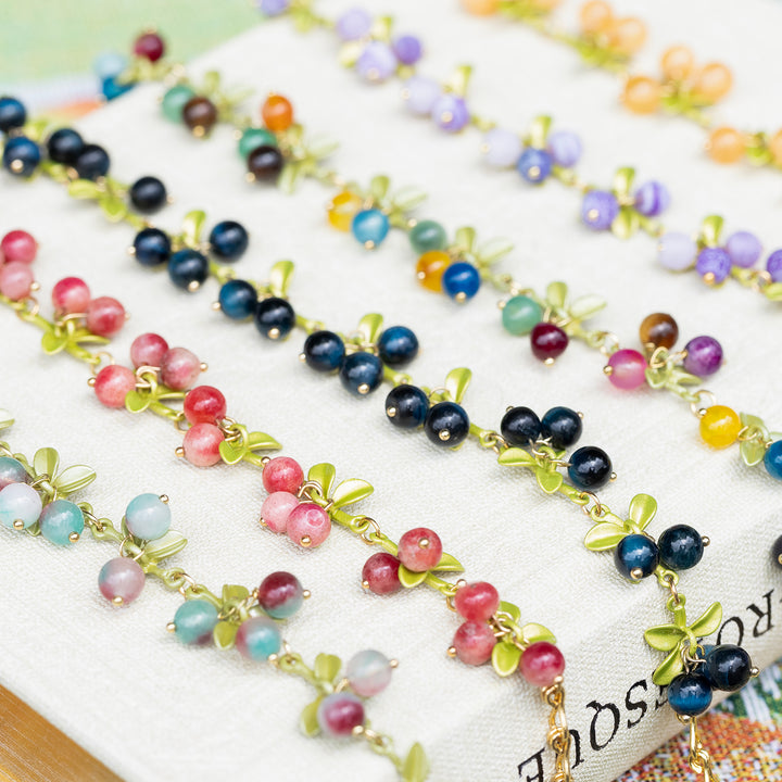 Selenichast Berry Bracelet Beaded Jewelry
