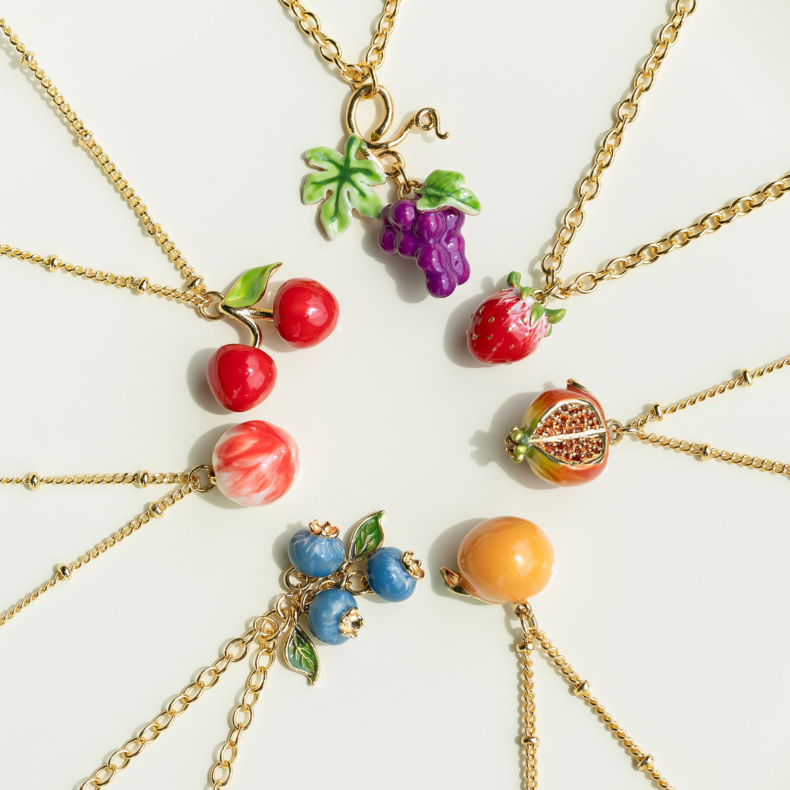 Selenichast Fruit Necklace