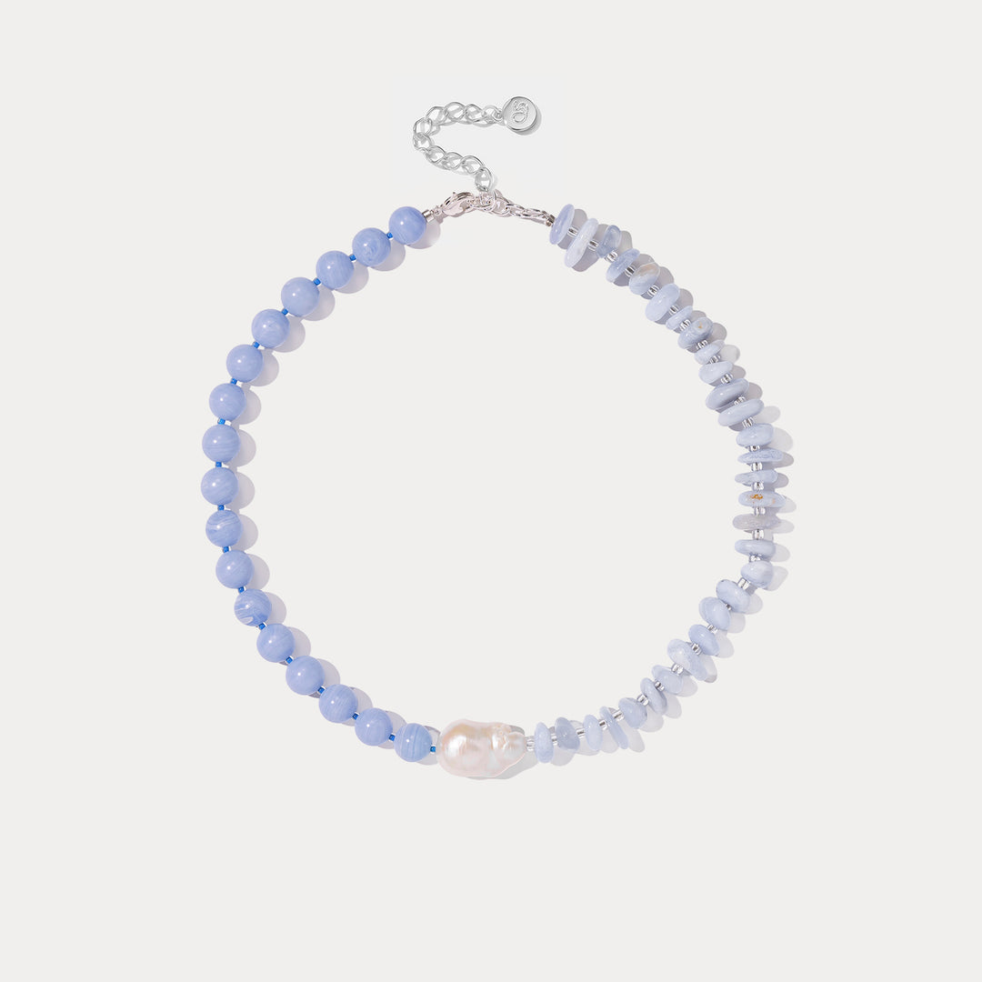 Baroque Pearl Beaded Necklace