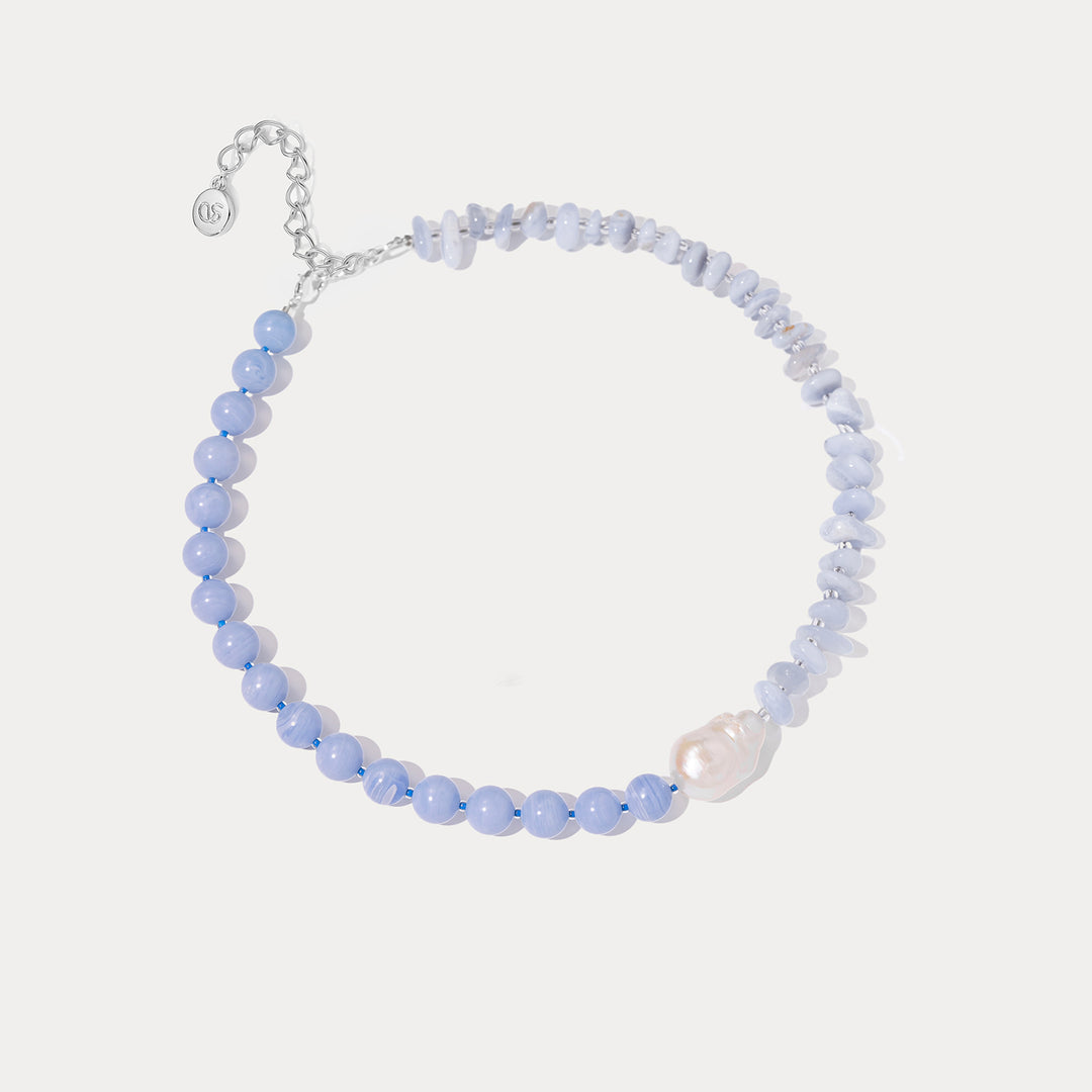Baroque Pearl Beaded Necklace