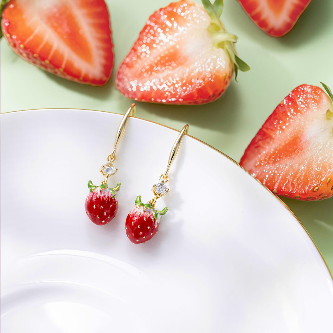 Strawberry Earrings