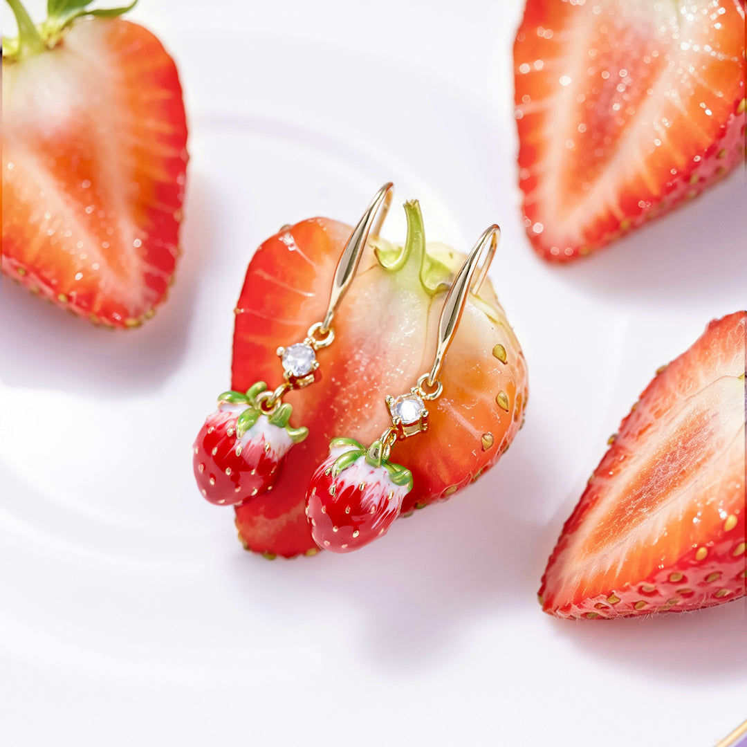 Strawberry Earrings