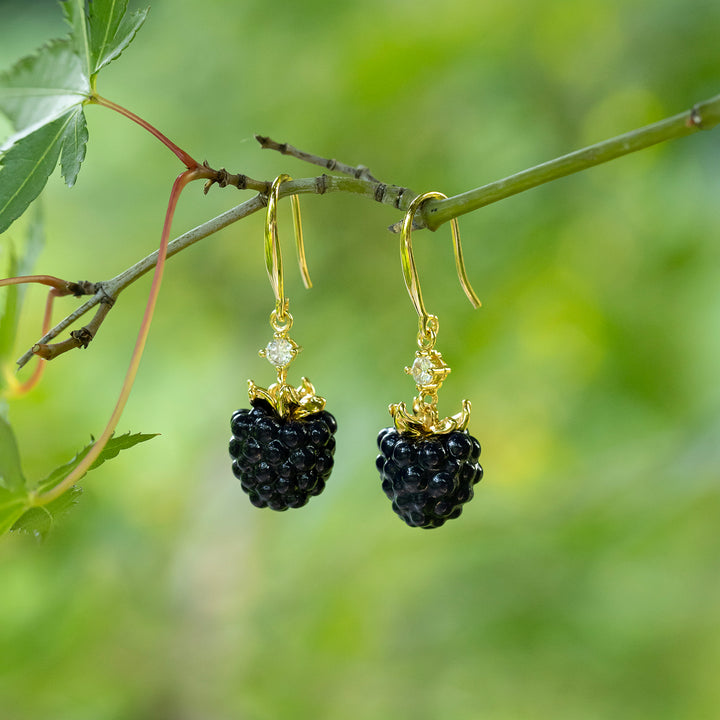 Blackberry Earrings