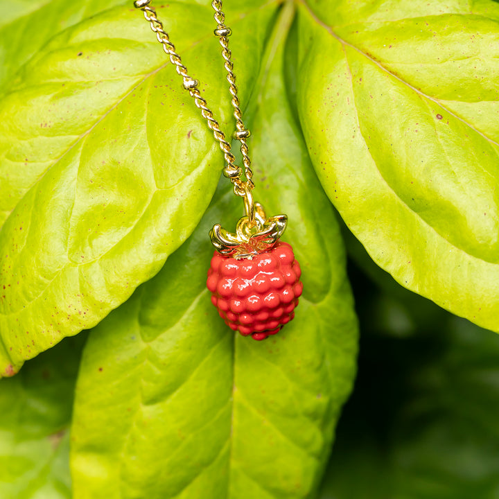 Raspberry Necklace