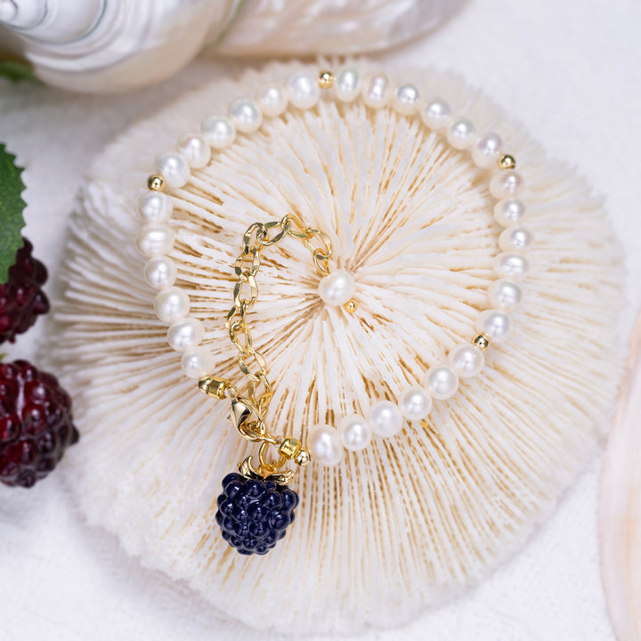 Selenichast Blackberry Pearl Bracelet