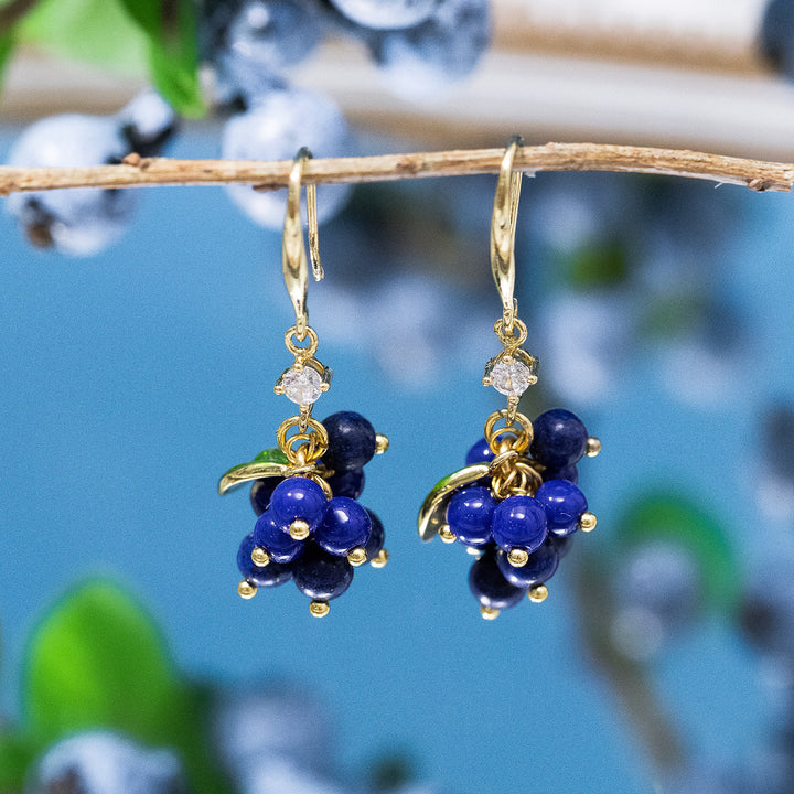 Blueberry Earrings Selenichast 