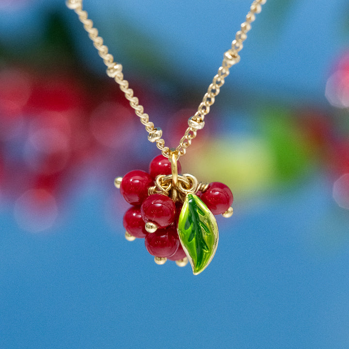Selenichast Cranberry Necklace