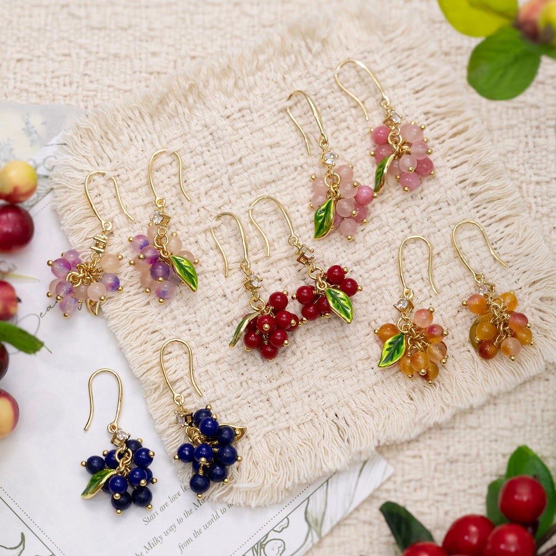 Berry Hook Earrings
