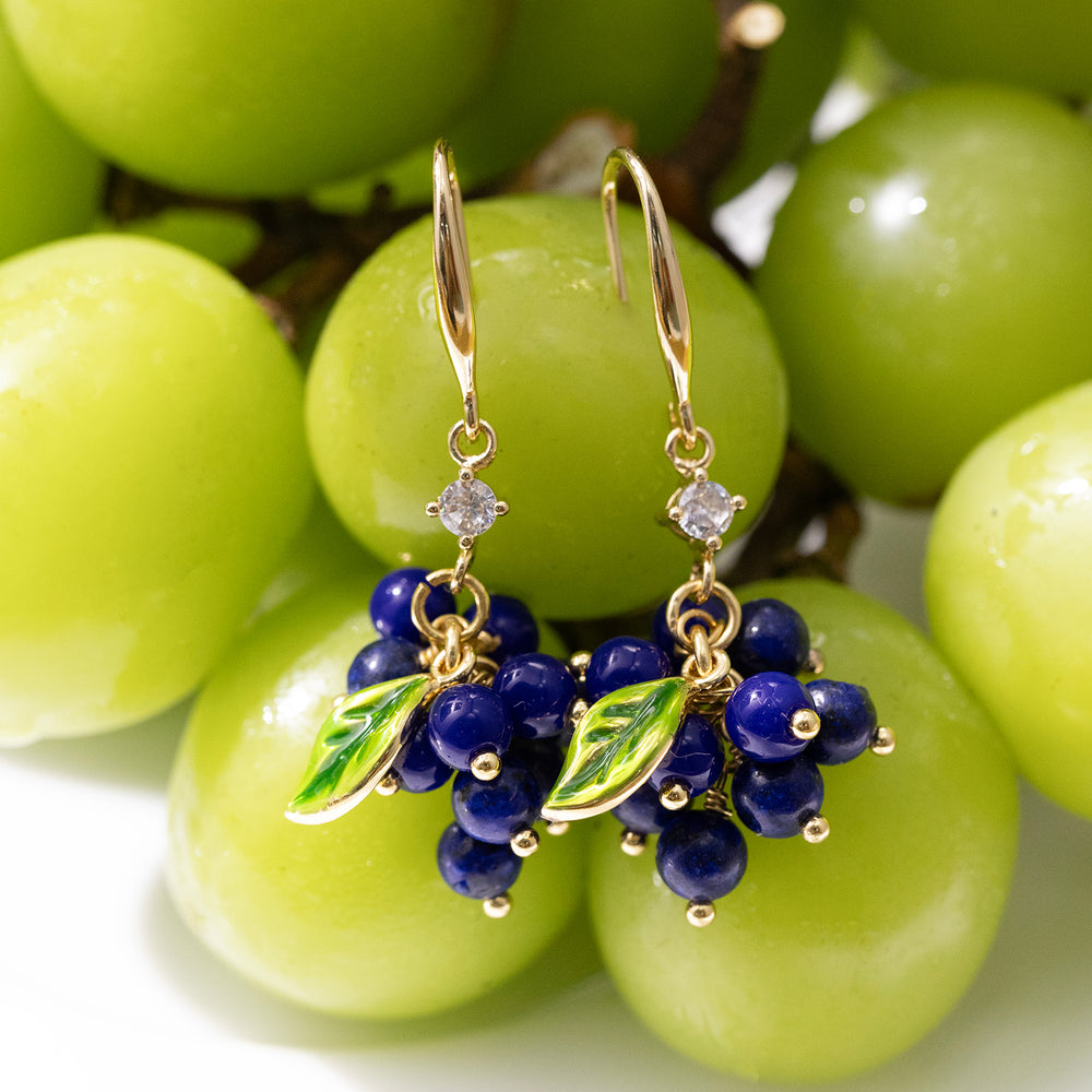 Selenichast Blueberry Earrings