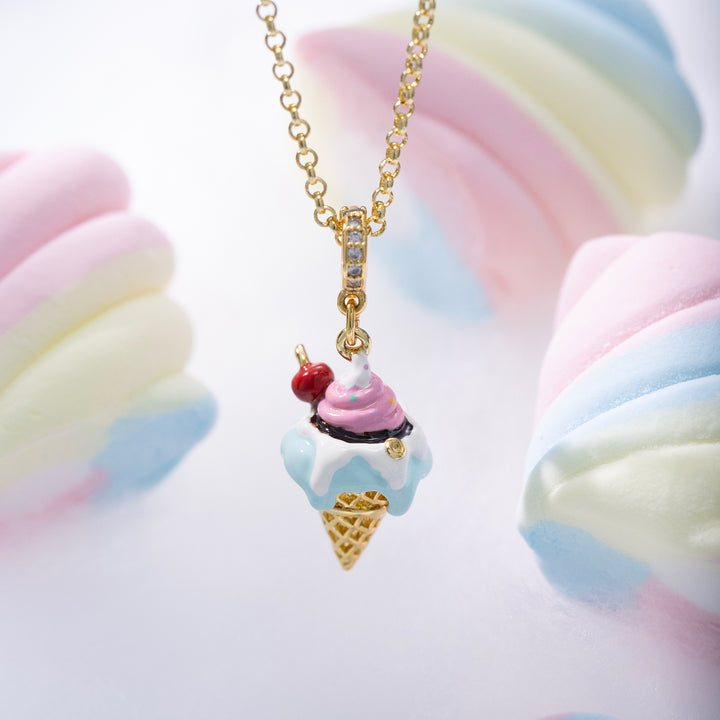 Ice Cream Necklace Selenichast 