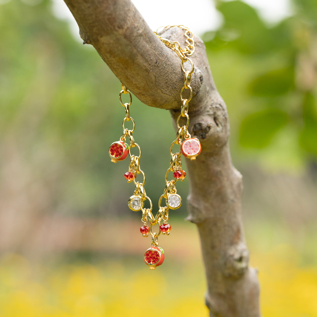 Pomegranate Bracelet Selenichast