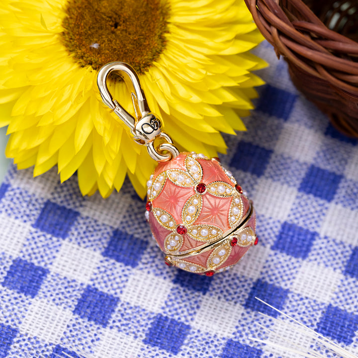 Pig Egg Locket Necklace