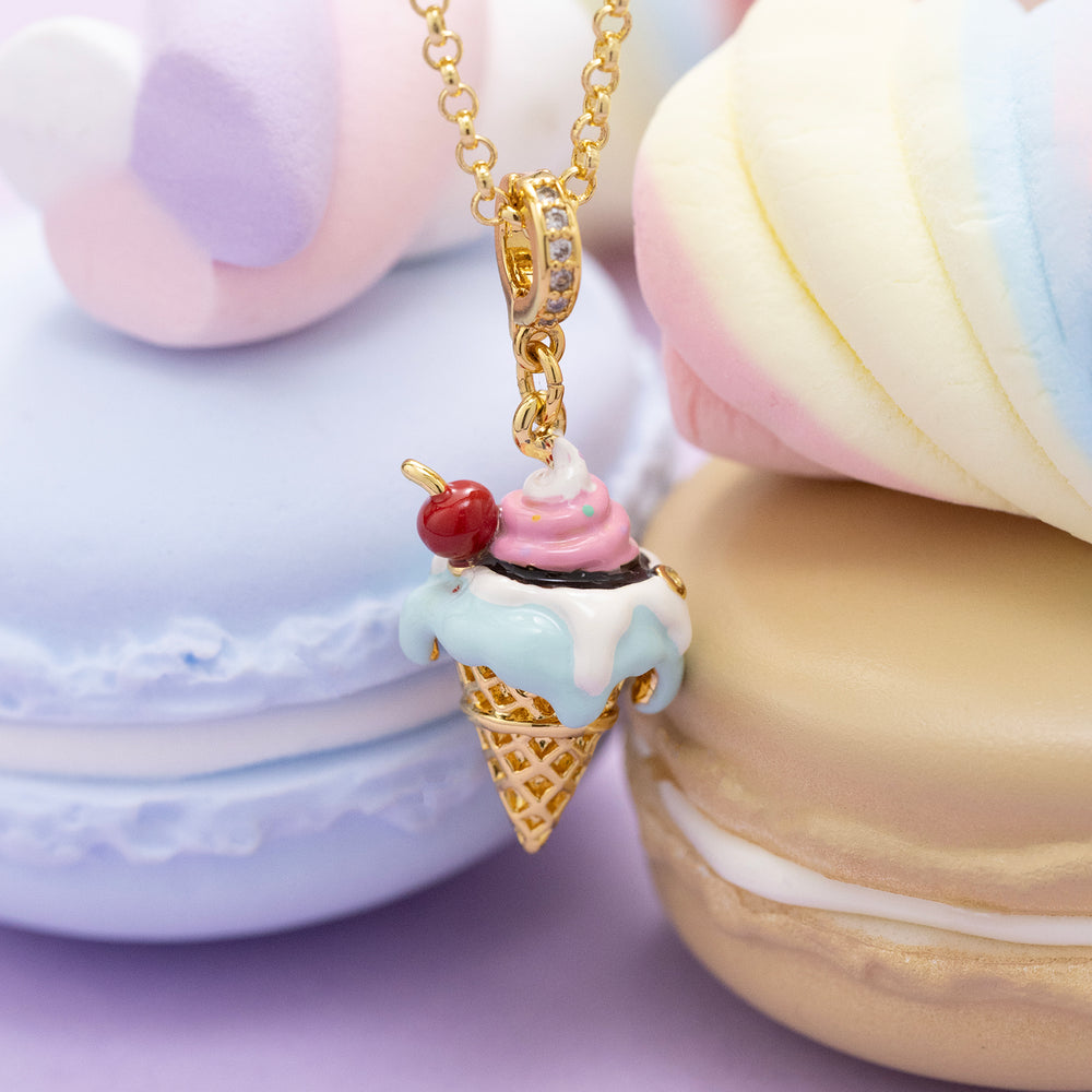 Selenichast Ice Cream Necklace