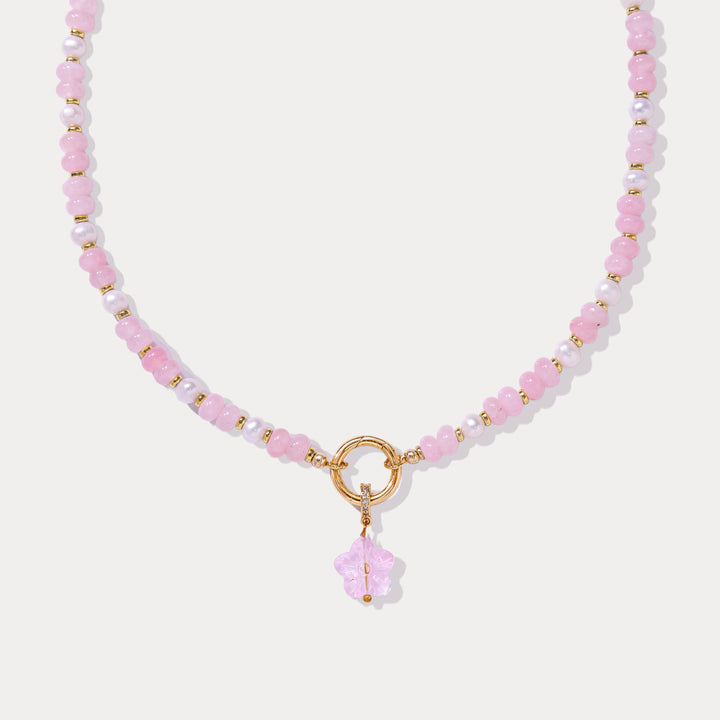 Flower Beaded Necklace