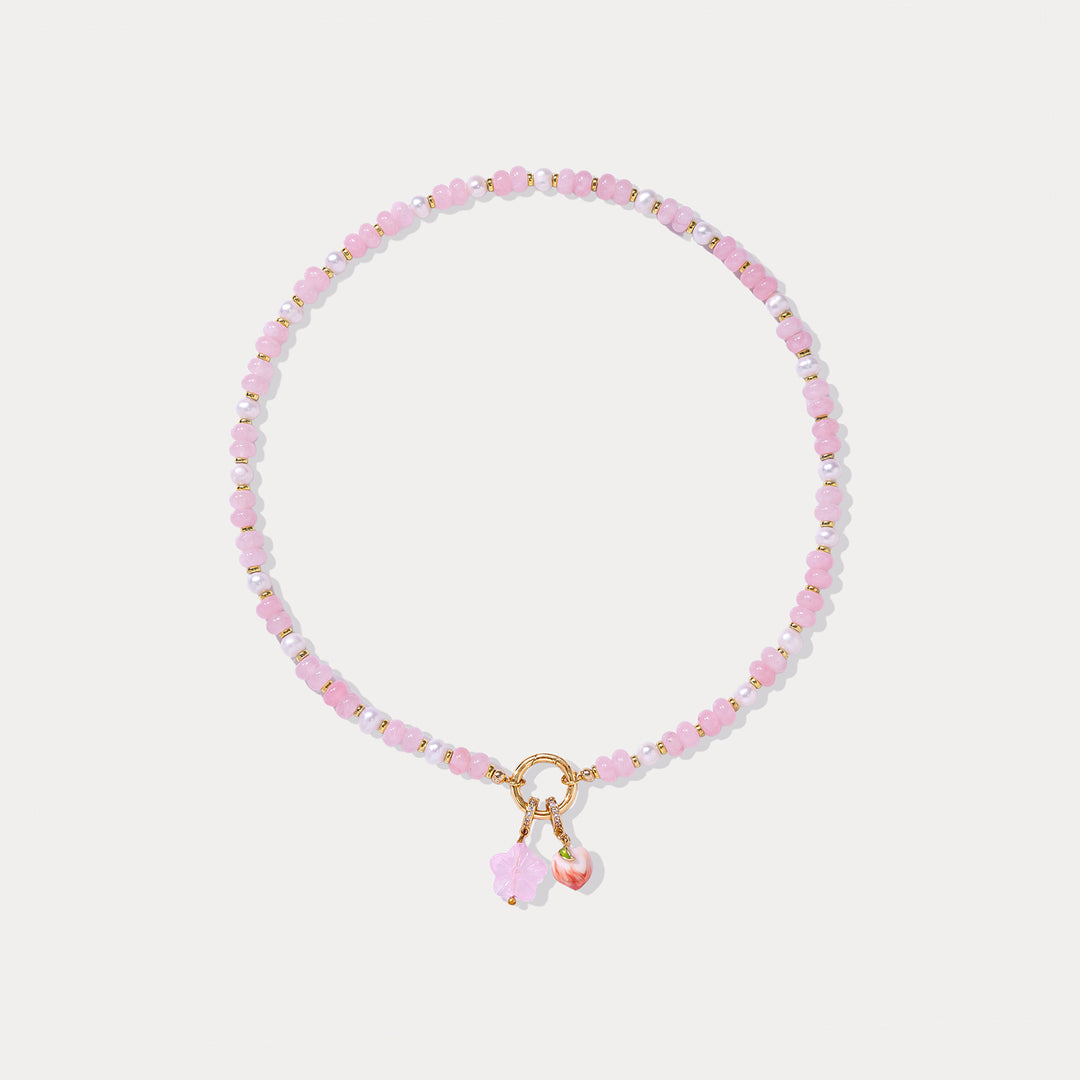 Flower Beaded Necklace