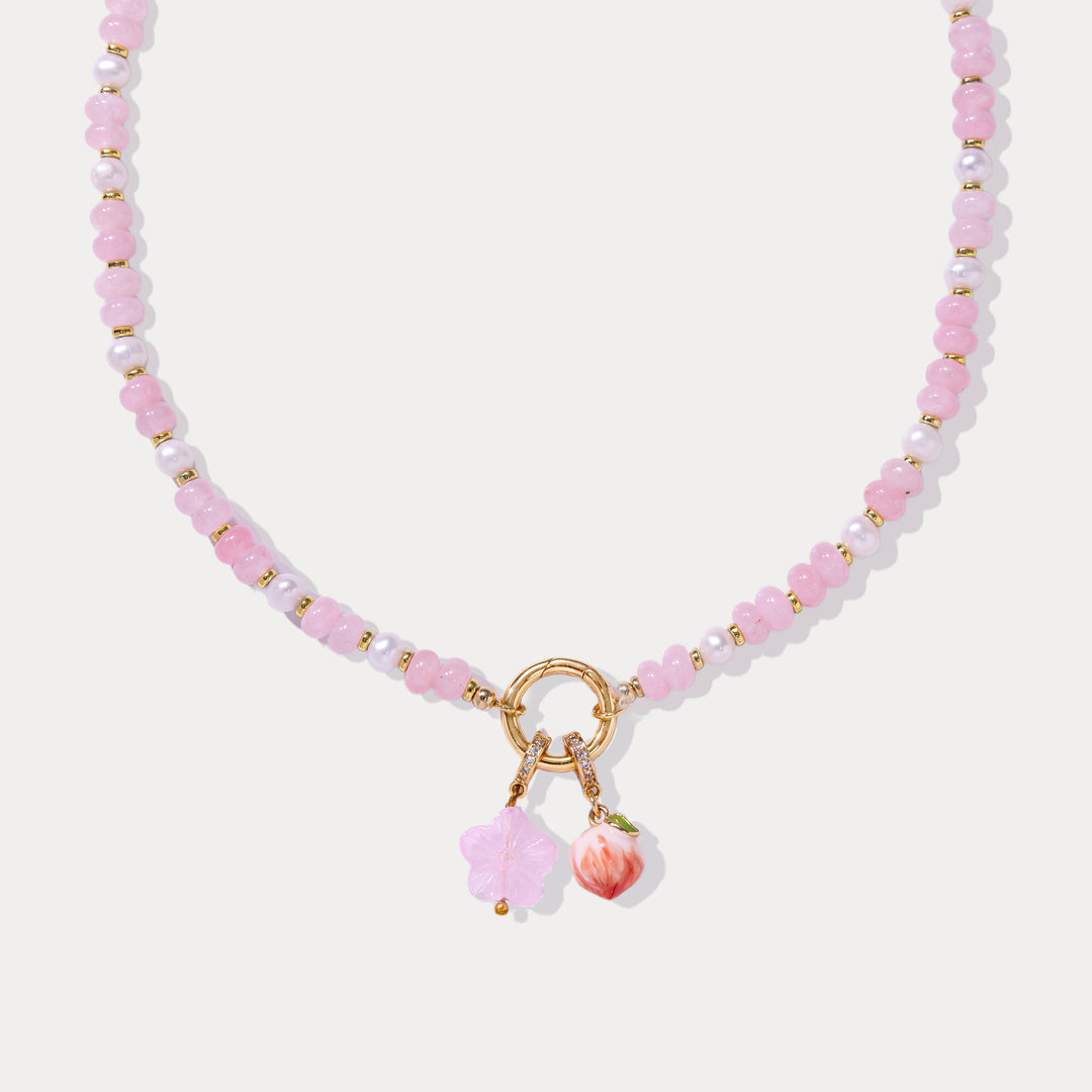 Flower Beaded Necklace