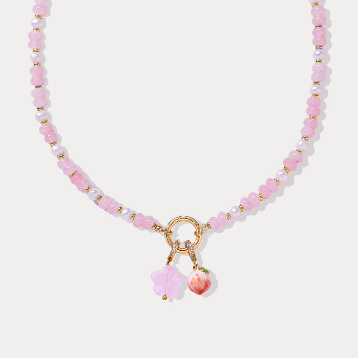 Flower Beaded Necklace