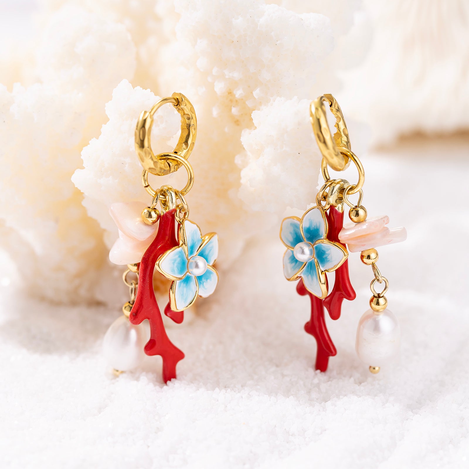 Selenichast Ocean Earrings Summer Jewelry