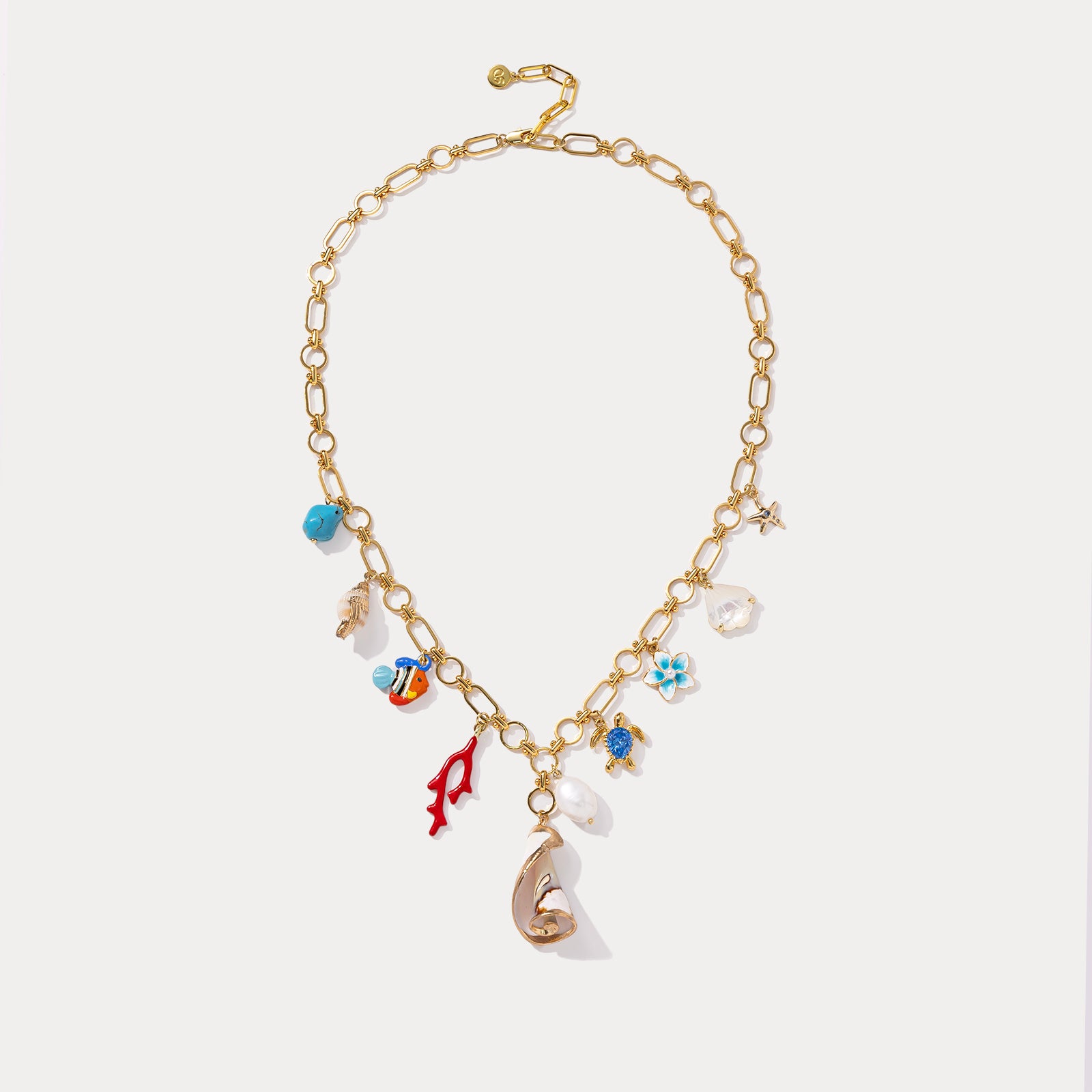 Selenichast Ocean Necklace Summer Necklace