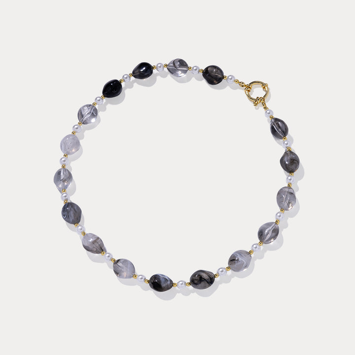 Toggle Clasp Beaded Necklace