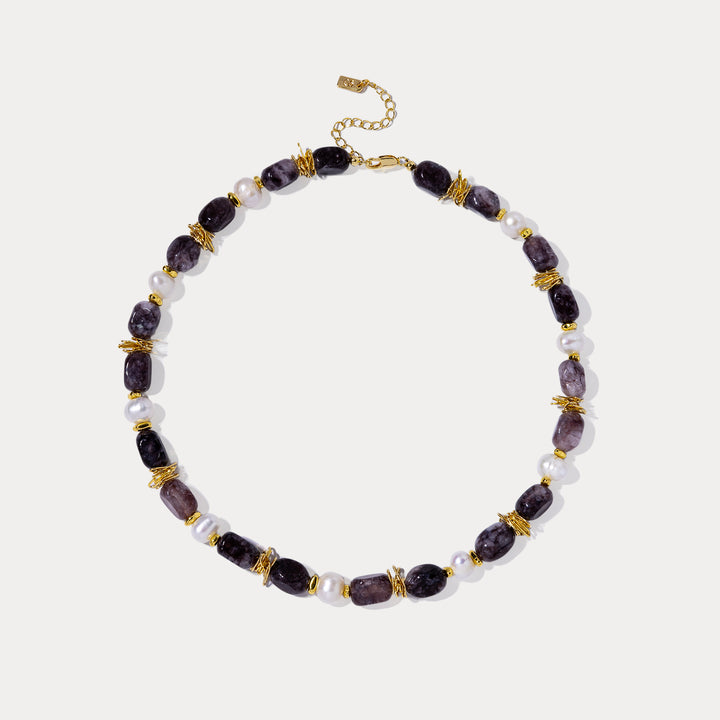 Amethyst Bead Necklace
