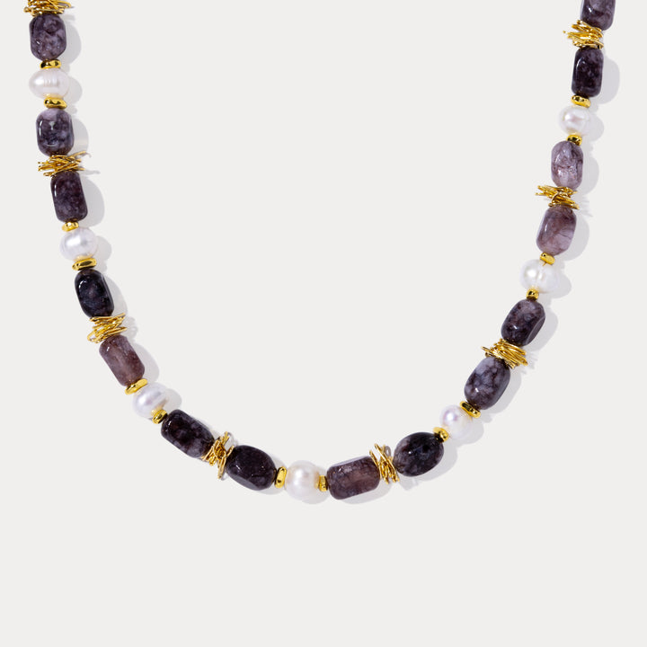 Amethyst Bead Necklace
