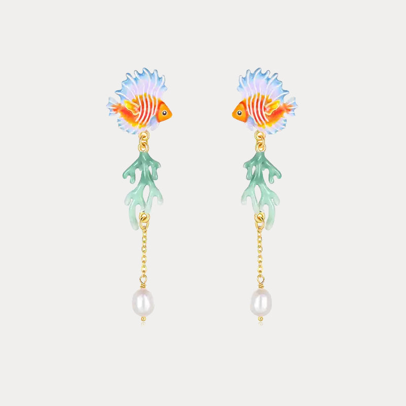 Fish Dangle Earrings