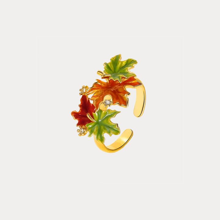 Maple Leaf Ring