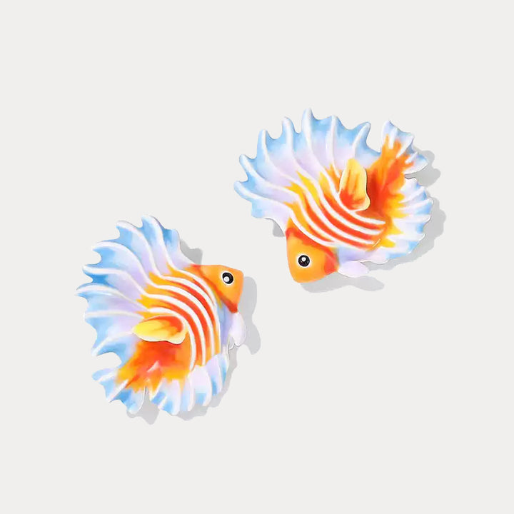 Fish Stud Earrings