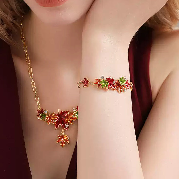 Maple Leaf Bracelet