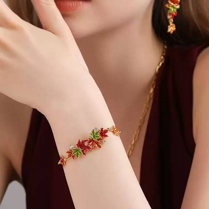 Maple Leaf Bracelet