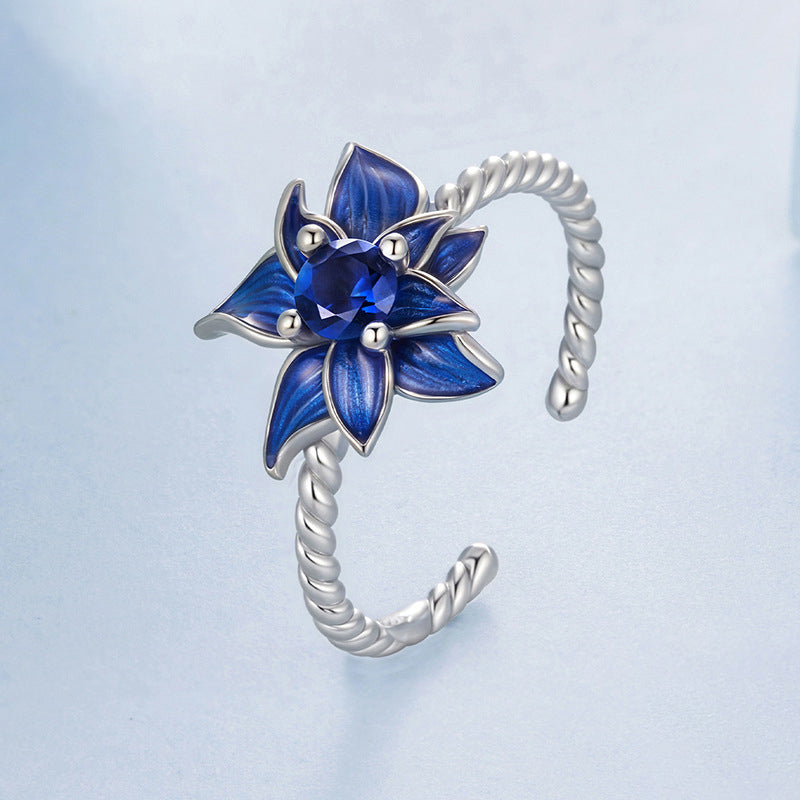Selenichast Blue Lotus Ring