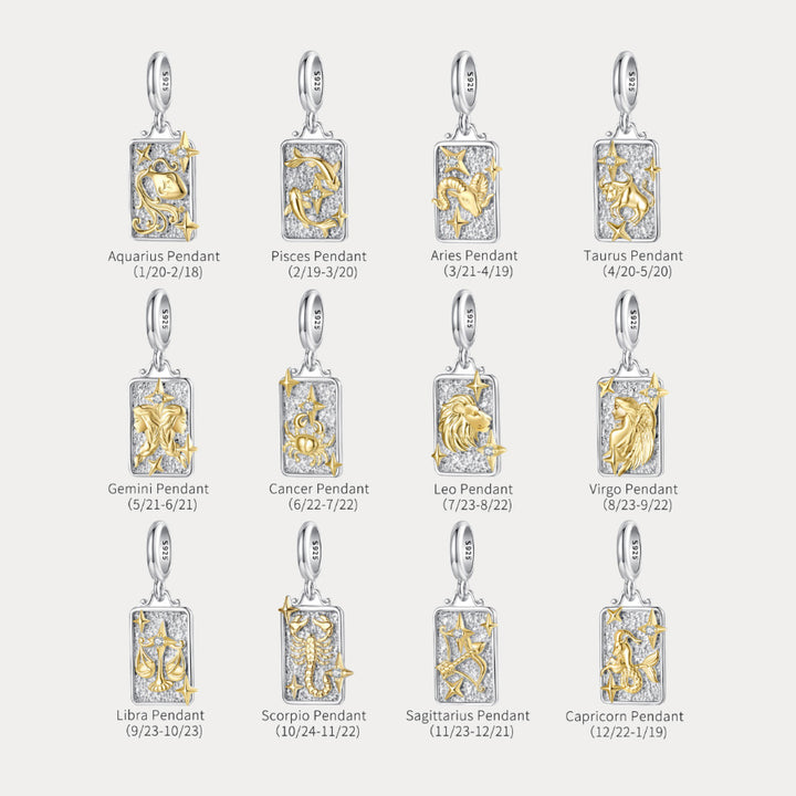 Selenichast Zodiac Sign Necklace