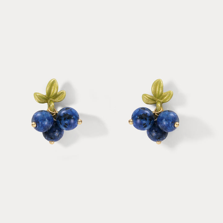 Blueberry Stud Earrings