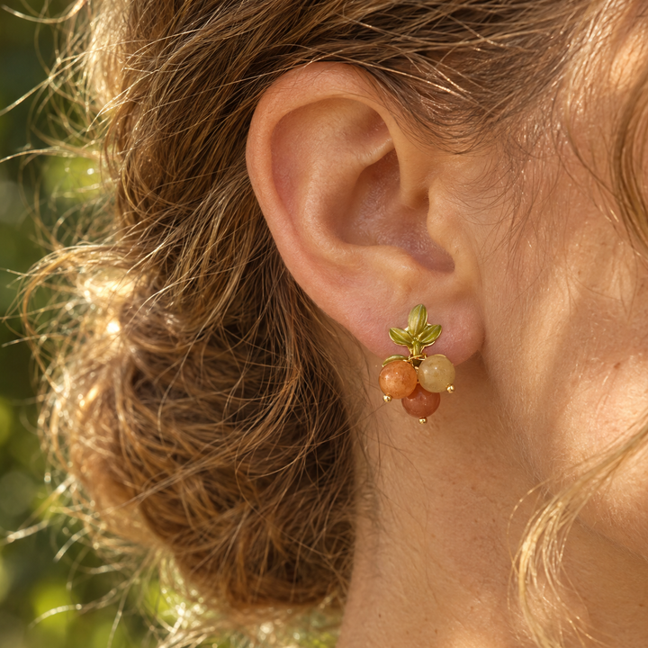Berry Stud Earrings