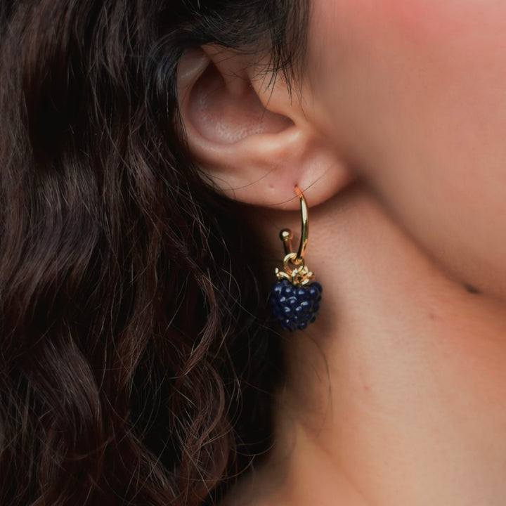 Blackberry Earrings