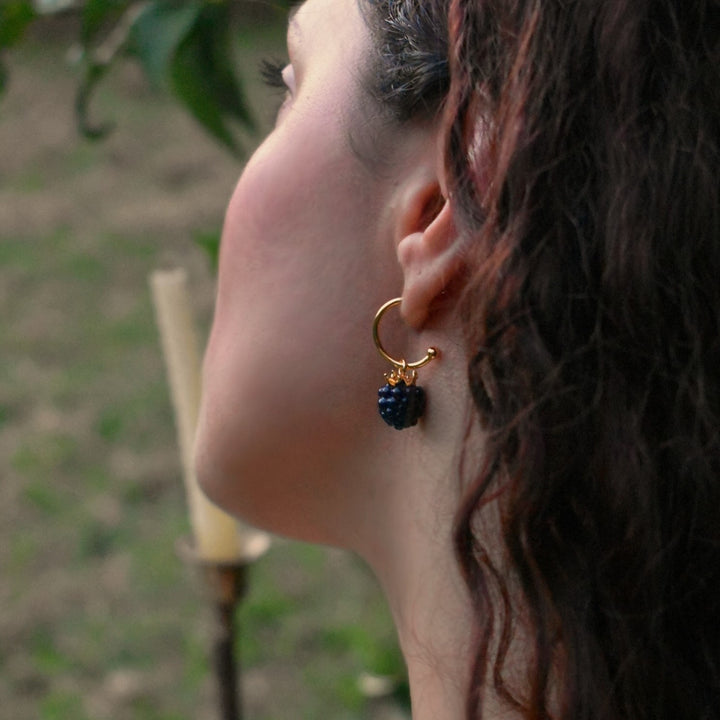 Blackberry Earrings