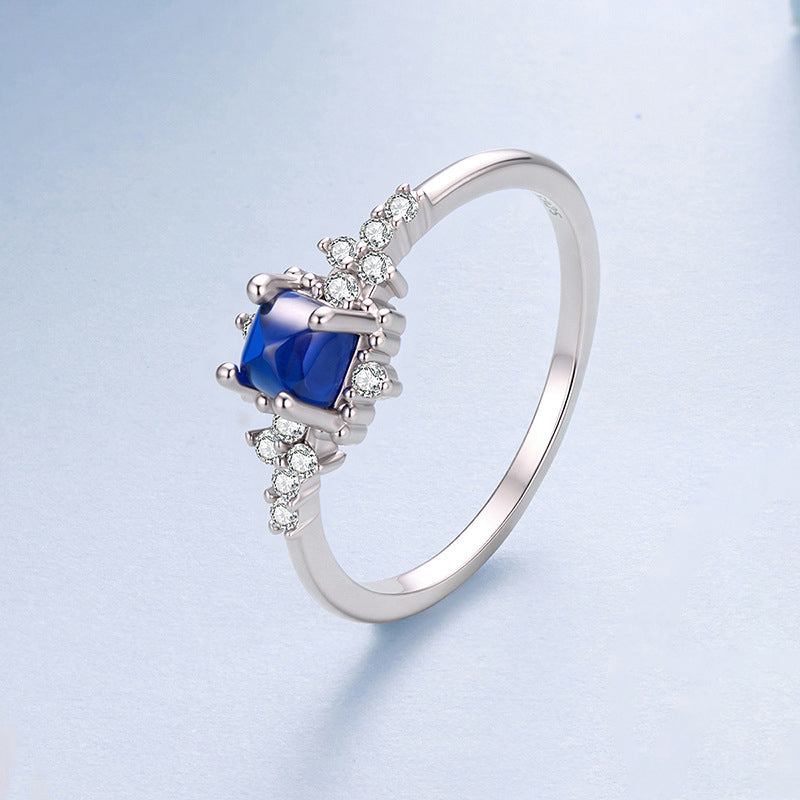 Blue Spinel Ring