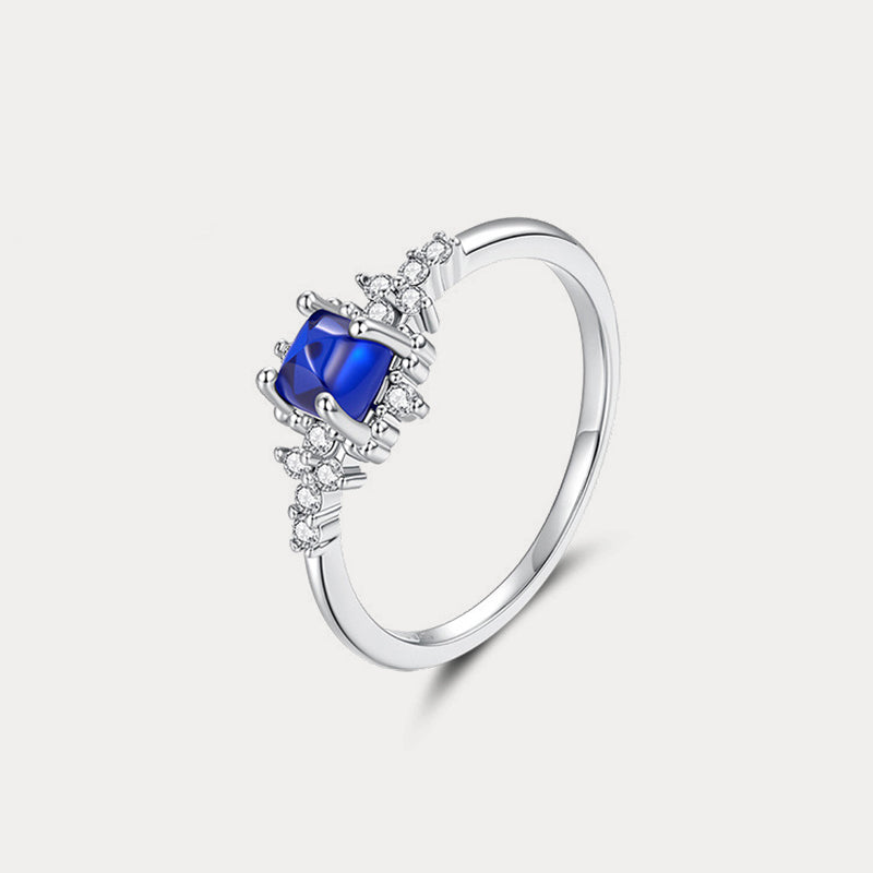 Blue Spinel Ring