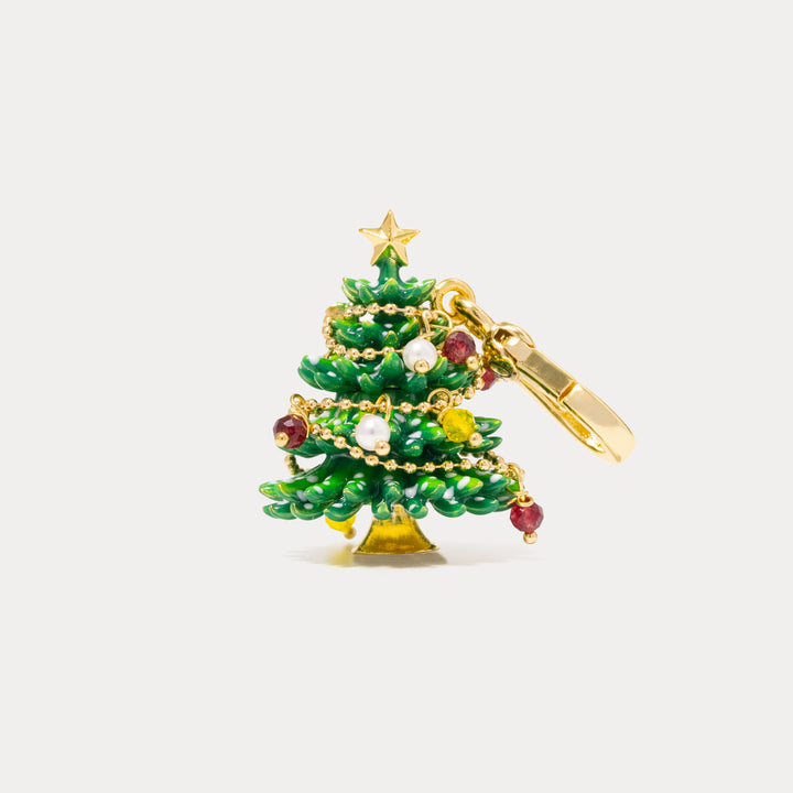 Festive Selenichast Christmas Tree Locket Charm