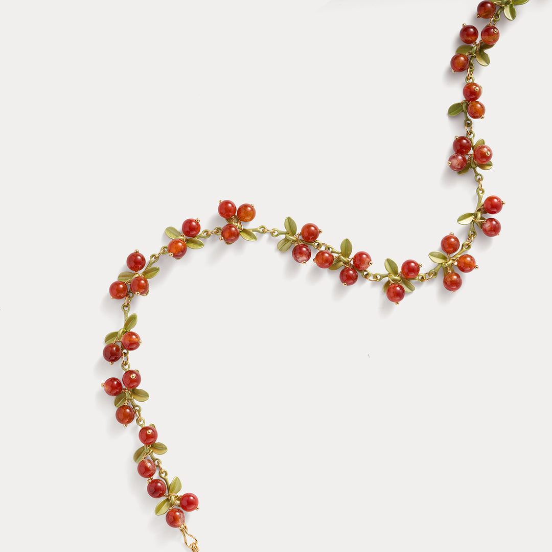 Cranberry Necklace