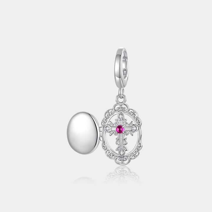 Cross Locket Necklace