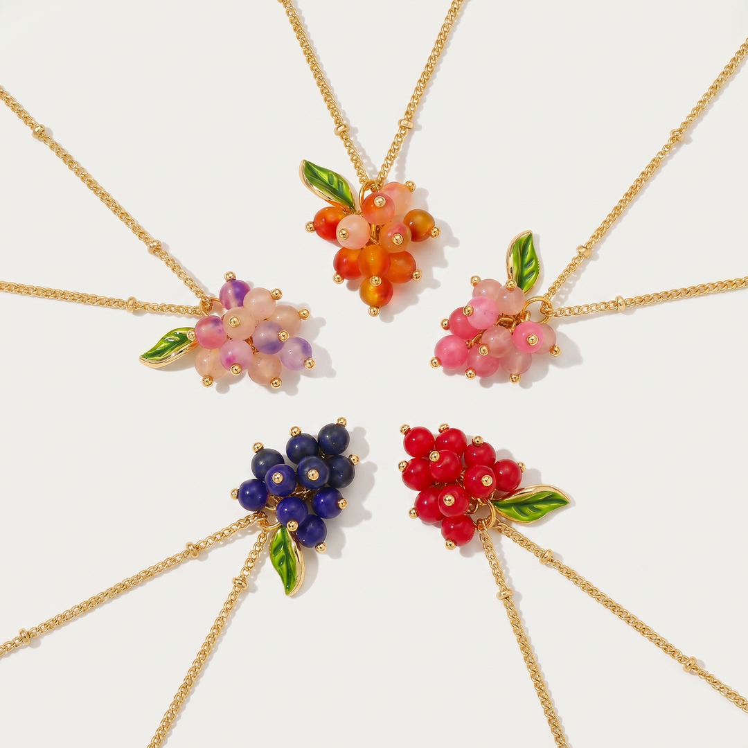 Berry Necklace Collection Selenichast