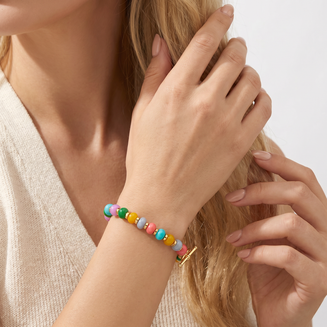 Colorful Beaded Bracelet